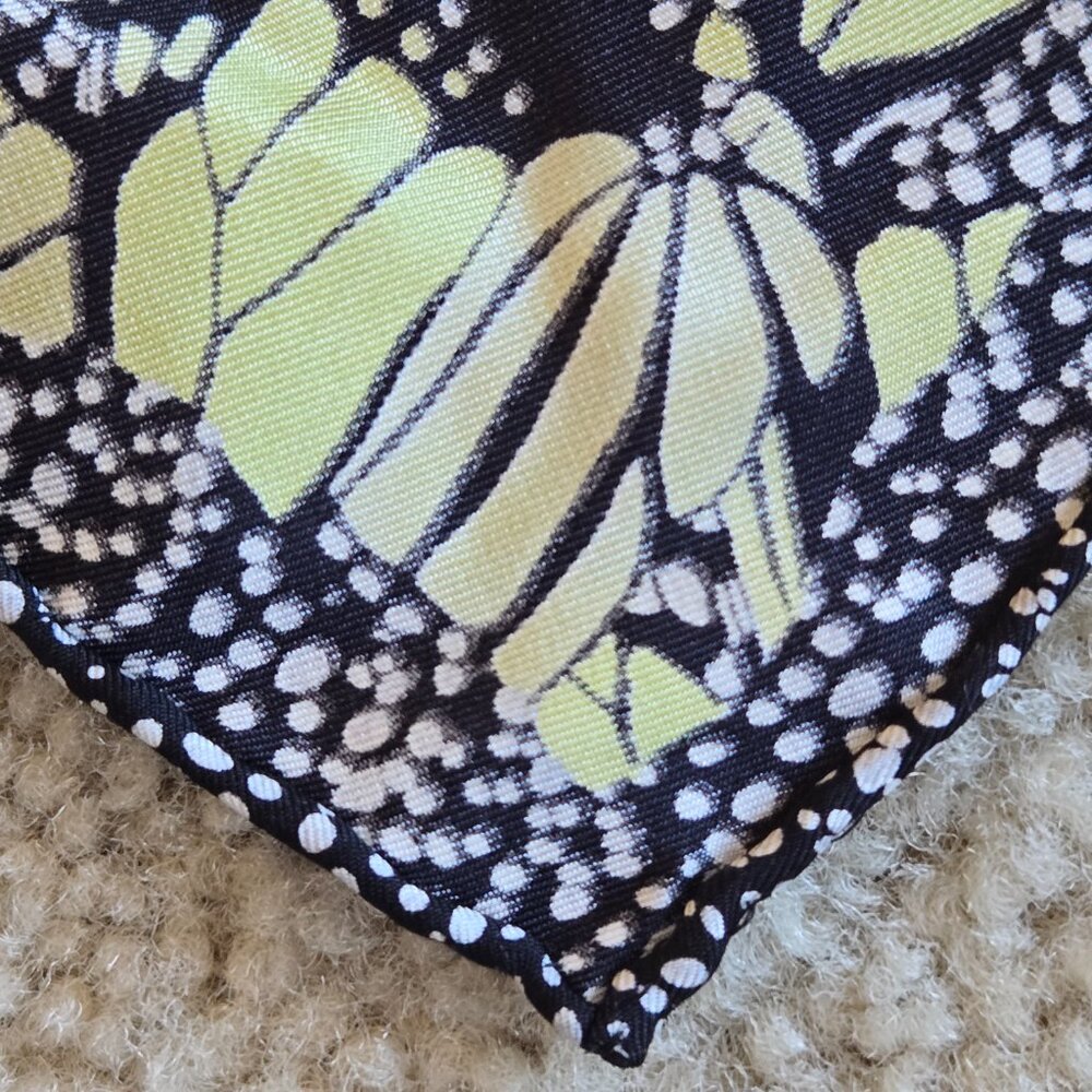 Pineda Covalin Monarch Butterfly Silk Scarf - Picture 5 of 10